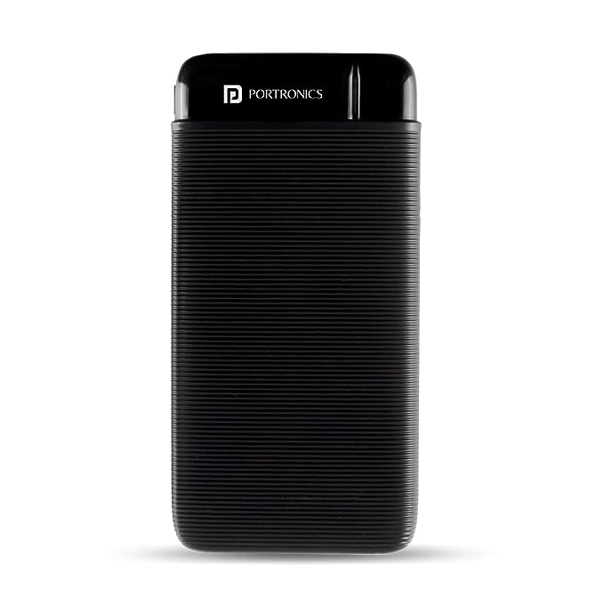 Portronics Power PRO 10K 10000 mAh,10w Slim Power Bank with Dual USB Output Port for iPhone, Anrdoid & Other Devices.(Black) Portronics Power PRO 10K 10000 mAh,10w Slim Power Bank with Dual USB Output Port for iPhone, Anrdoid & Other Devices.(Black)
